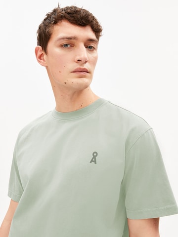 ARMEDANGELS T-Shirt ICONIC Å MAARKOS in Blau