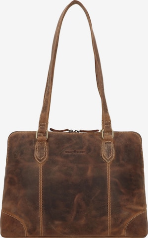 GREENBURRY Shopper 'Vintage' in Braun: Vorderseite