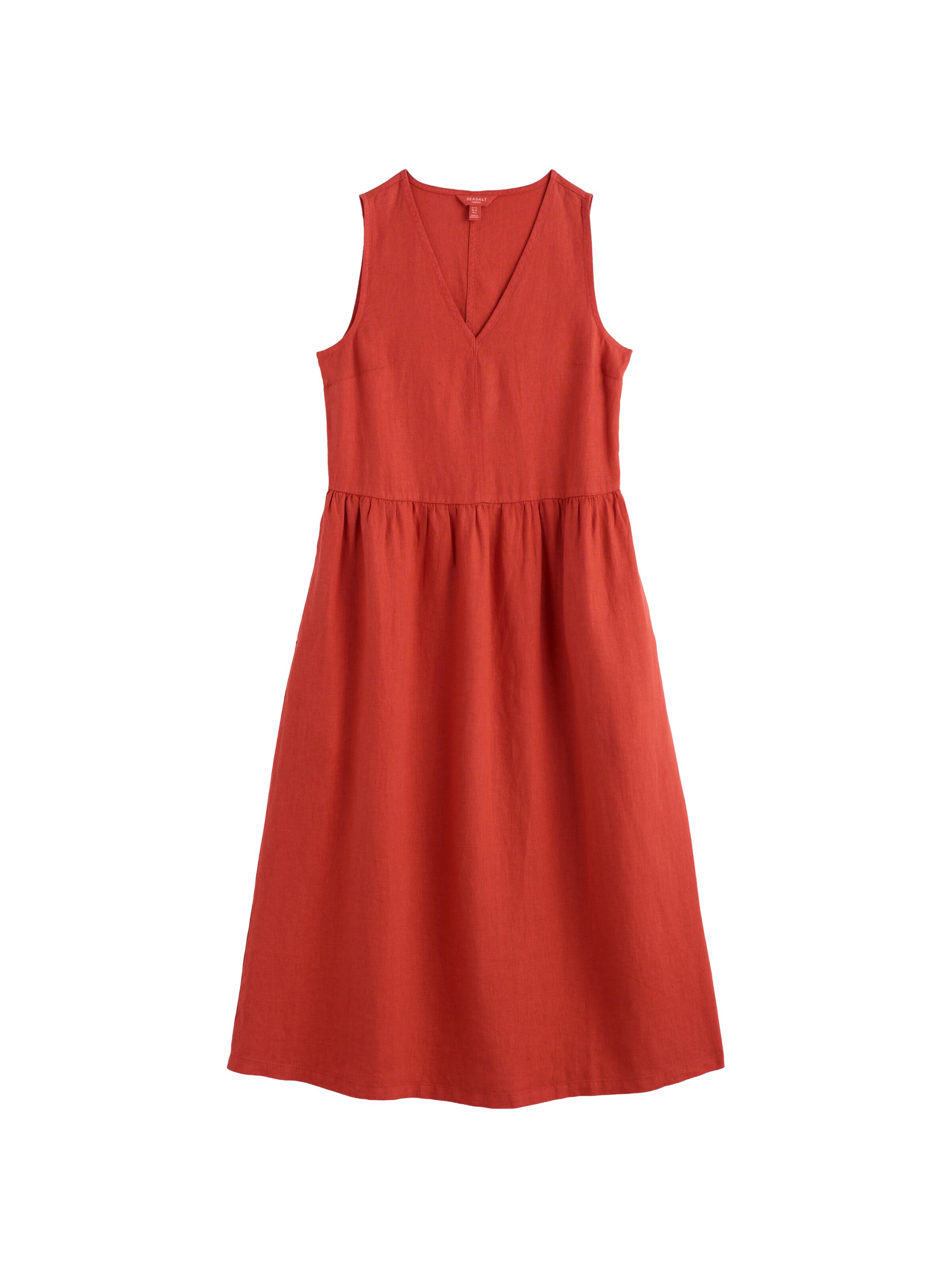 Robe 'Lowland Heather' Seasalt Cornwall en orange : devant