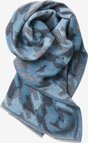 GIL BRET Scarf in Blue: front