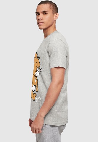 ABSOLUTE CULT Shirt 'Tom & Jerry - Angry Mouse' in Grey