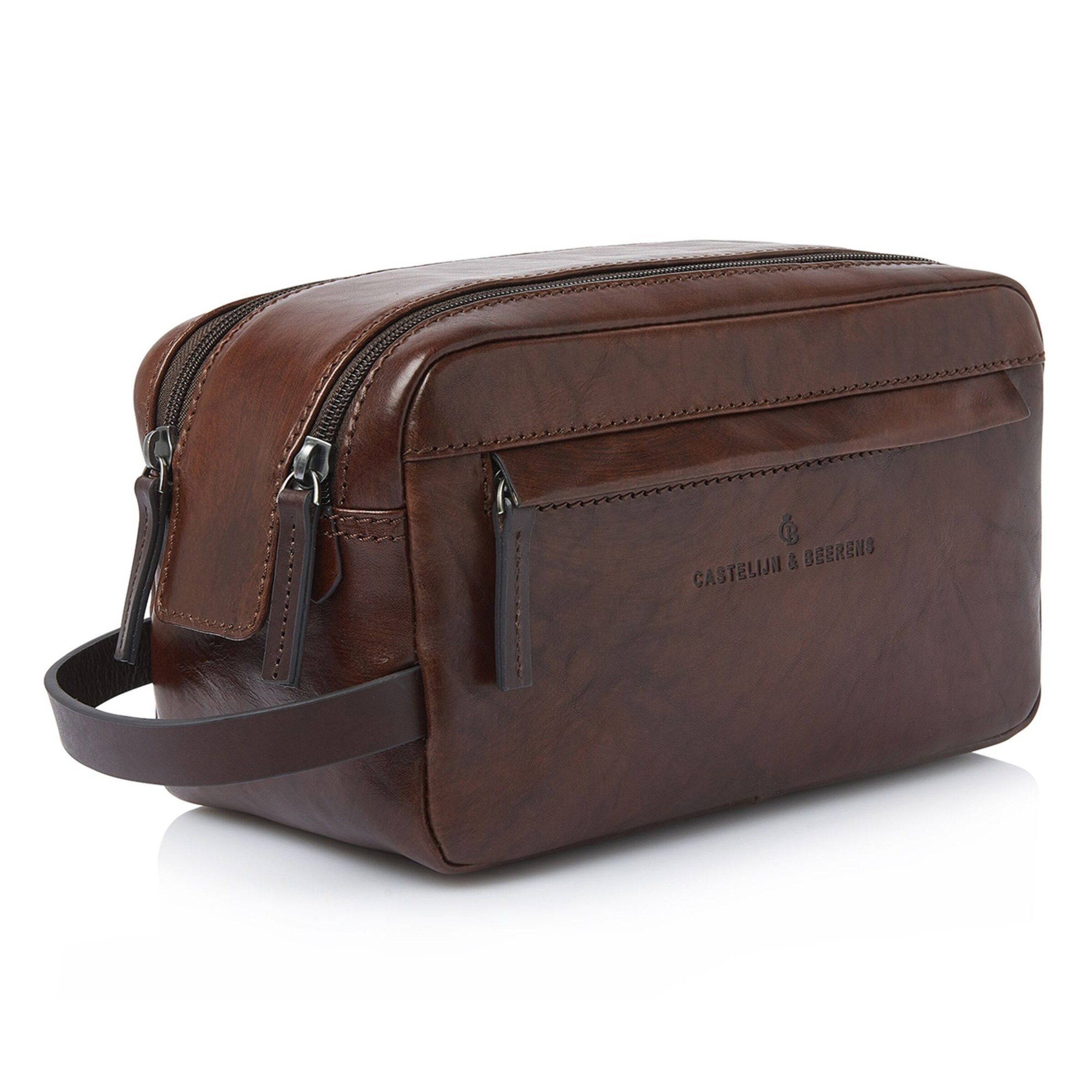 Castelijn & Beerens Toiletry Bag in Brown