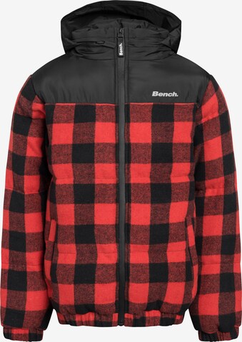 BENCH Winter Jacket in Red: front