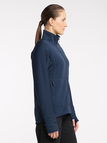 Veste en polaire fonctionnelle 'Betula' Haglöfs en bleu