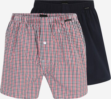 SCHIESSER Boxershorts in Blauw: voorkant