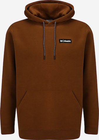COLUMBIA Sport sweatshirt 'Cliff' i brun: framsida