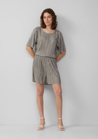 QS Wide leg Broek in Grijs