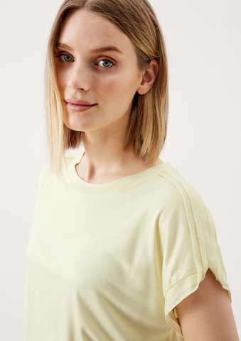 s.Oliver BLACK LABEL - Camiseta en amarillo