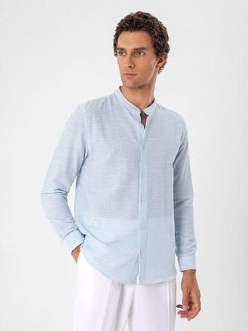Antioch - Regular Fit Camisa em azul: frente