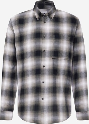 NN07 Regular fit Overhemd 'Arne' in Grijs: voorkant