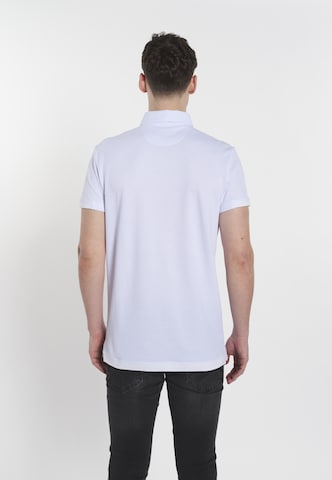DENIM CULTURE Тениска 'Hampus' в бяло