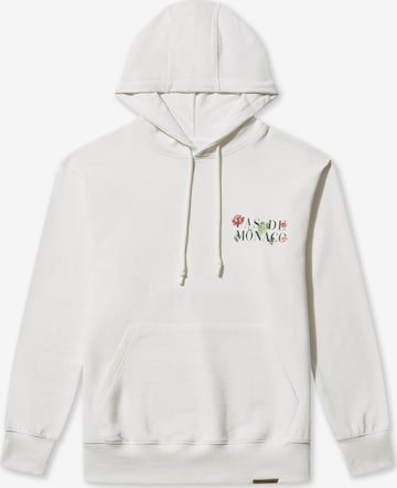 Pas De Monaco Sweatshirt in White: front
