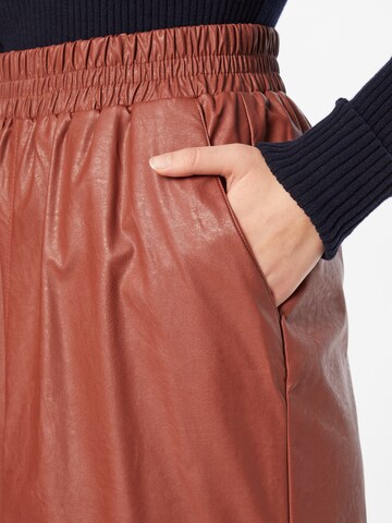 SOAKED IN LUXURY Skirt 'Cady' in Brown