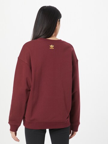 Sweat-shirt ADIDAS ORIGINALS en rouge