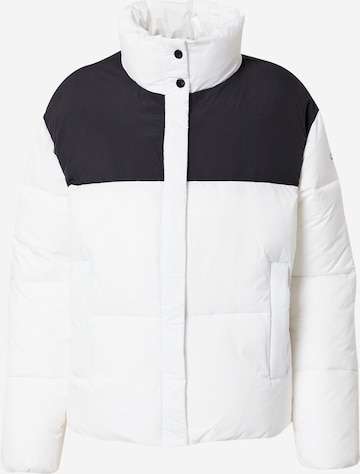 Champion Authentic Athletic Apparel Winter Jacket 'Legacy' in White: front