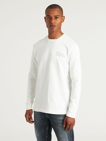 T-Shirt 'Xpose' CHASIN' en blanc