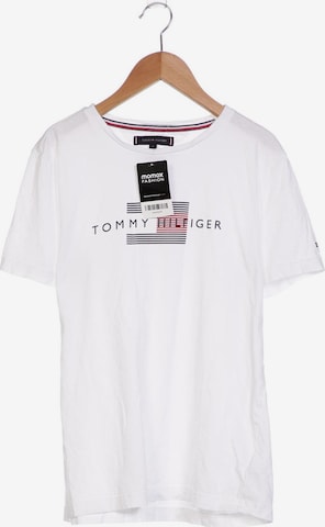TOMMY HILFIGER T-Shirt M in Weiß: predná strana