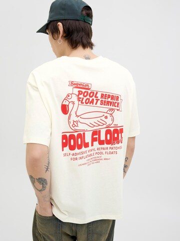 JACK & JONES Shirt in White: front