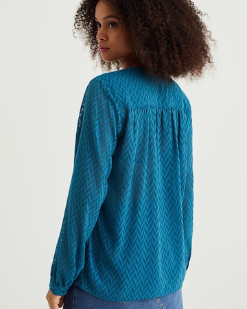 WE Fashion Blouse in Blauw