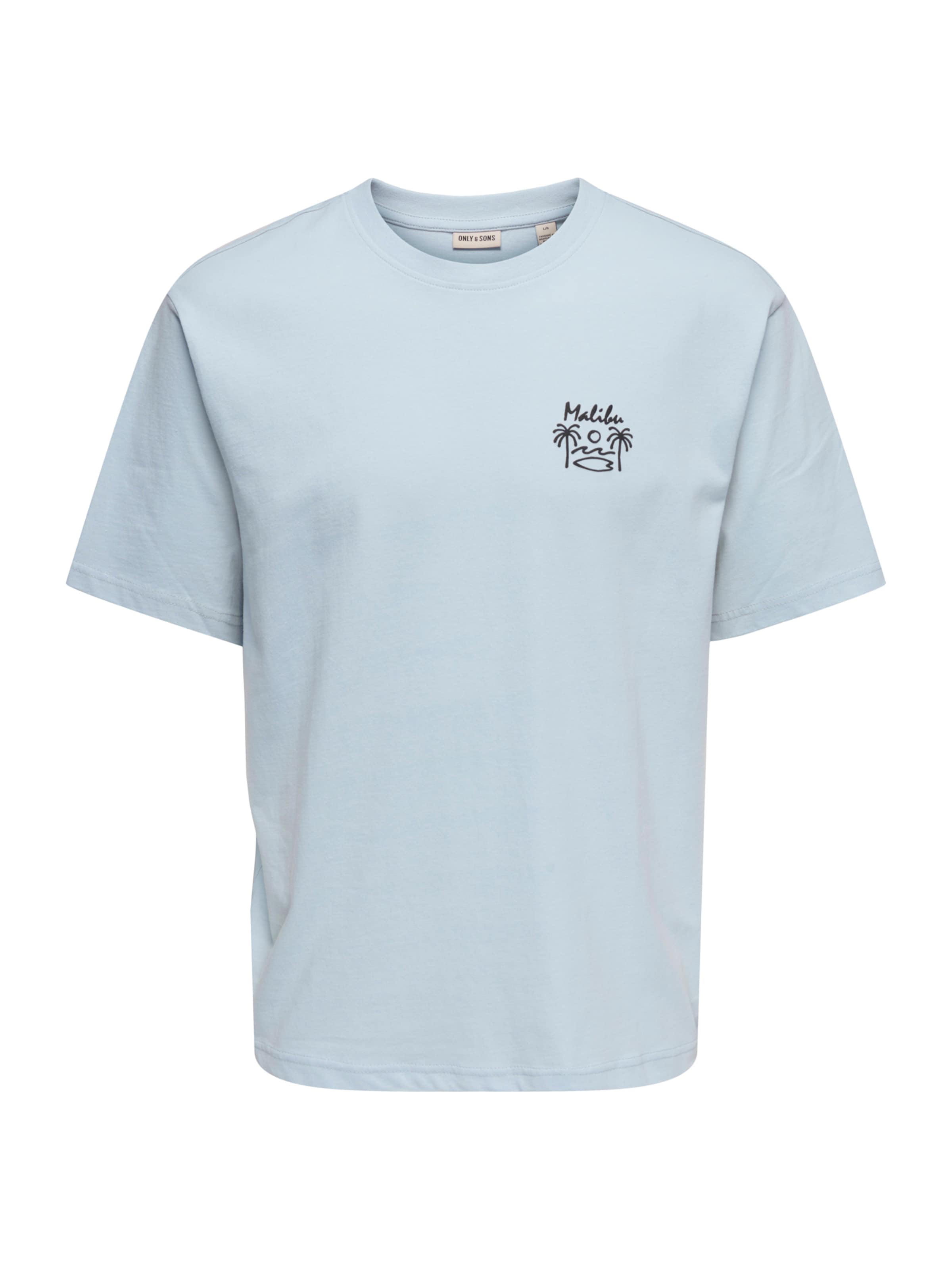 Only & Sons Shirt 'ONSMILO' in Blue: front