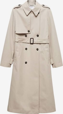 Manteau mi-saison 'Chicago' MANGO en beige : devant