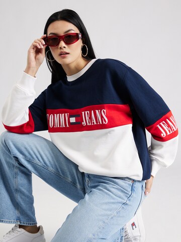 Sweat-shirt Tommy Jeans en bleu