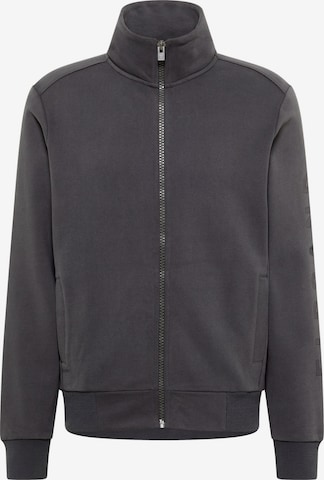 Elbsand Sweat jacket 'Levin' in Grey: front