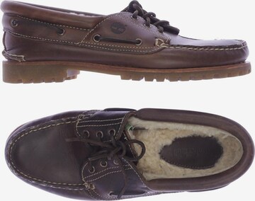 TIMBERLAND Flats & Loafers in 39,5 in Brown: front
