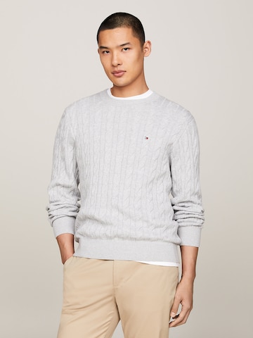 TOMMY HILFIGER Sweater 'Classics' in Grey: front