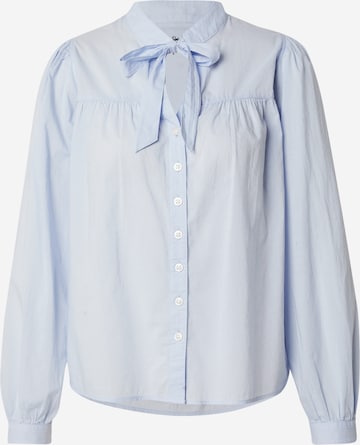 Chemisier Pepe Jeans en bleu : devant