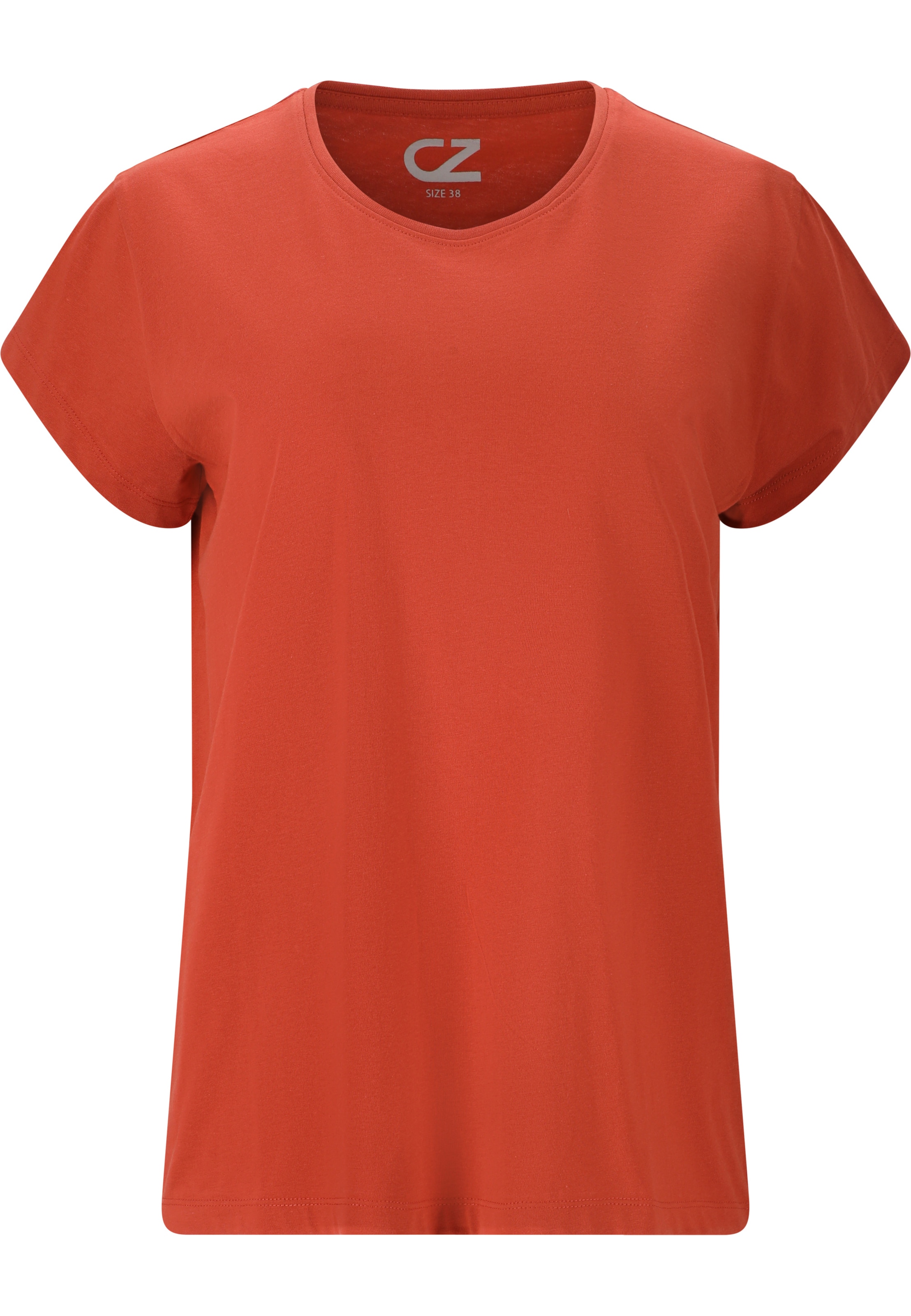 Cruz Funktionsshirt 'Highmore' in Rot: Vorderseite