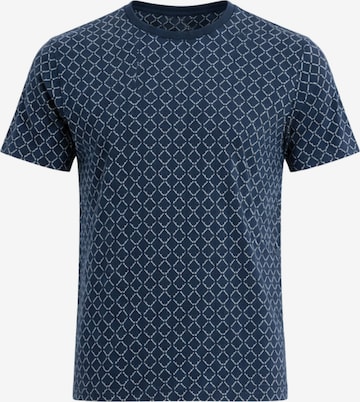Ombre Shirt in Blue: front