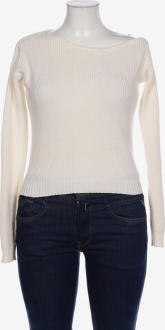 even&odd Sweater & Cardigan in XL in White: front