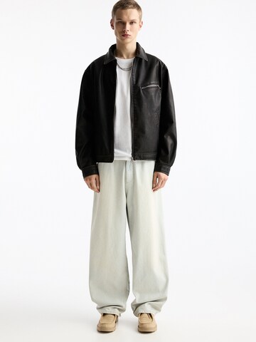 Pull&Bear Overgangsjakke i sort