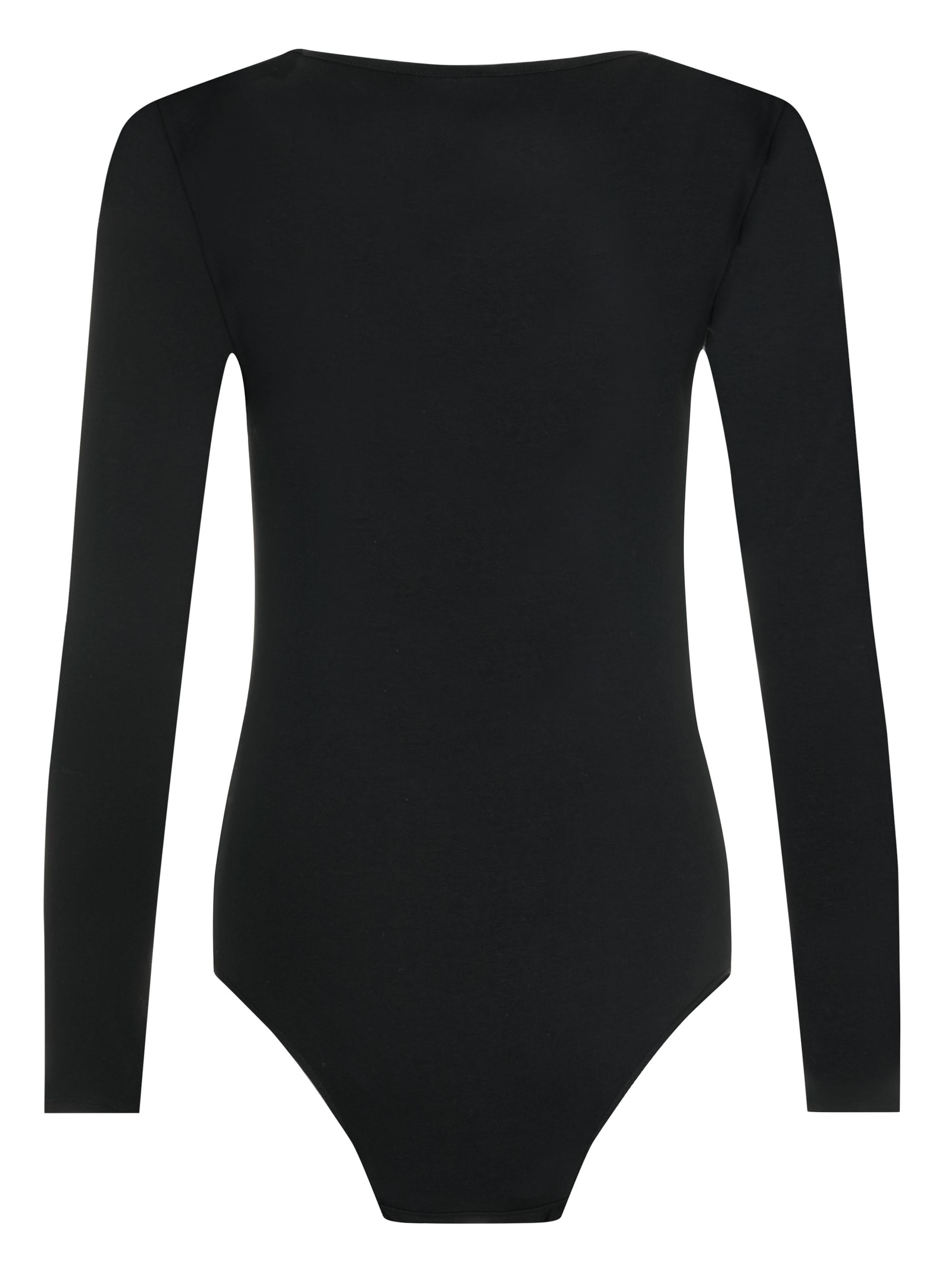 Evoni Blouse Bodysuit in Black