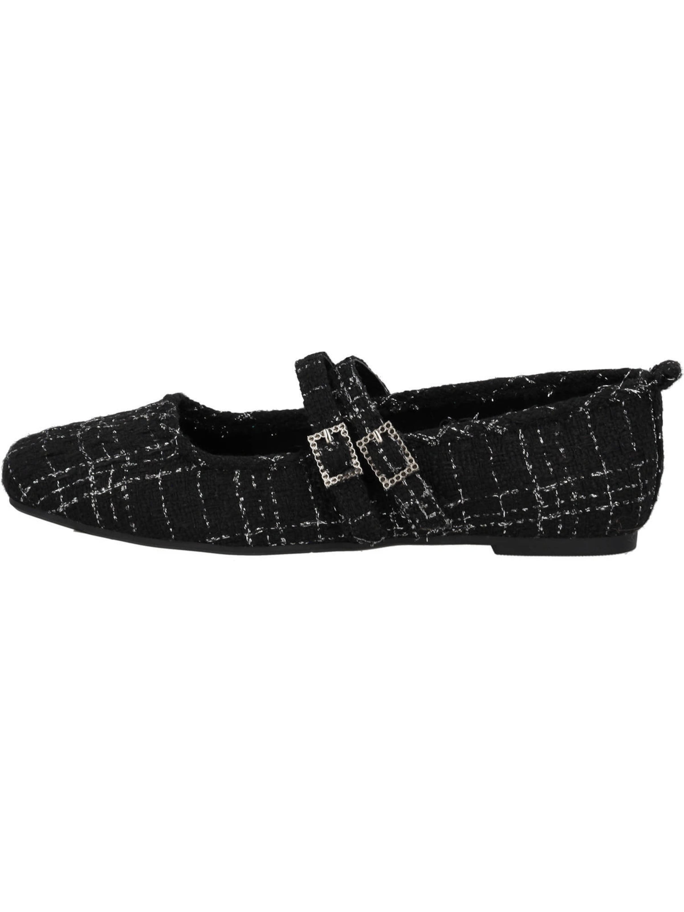 Palado by Sila Sahin Strap ballerina in Black: front