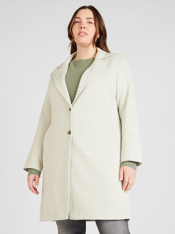 ONLY Carmakoma Between-Seasons Coat 'Carrie' in Green: front