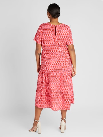 Robe 'LUX LIFE' ONLY Carmakoma en rose