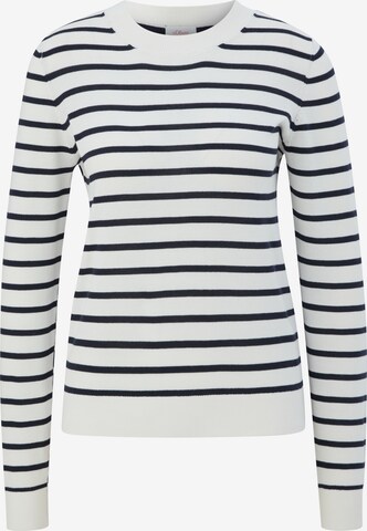 Pull-over s.Oliver en bleu : devant