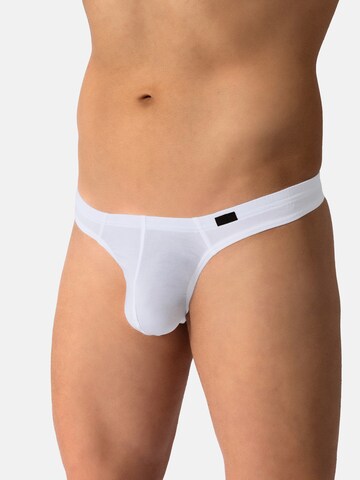 Slip ' RED2605 Ministring ' Olaf Benz en blanc : devant