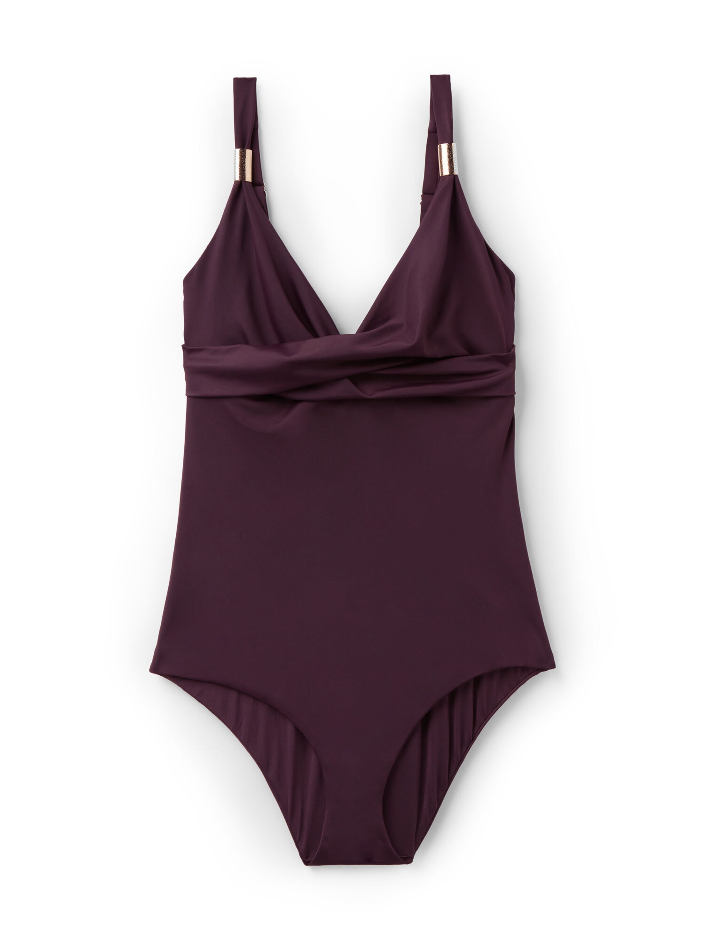 CALZEDONIA Triangel Badeanzug in Lila: Vorderseite