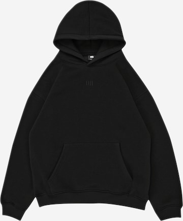 Sweat-shirt 'Temel Büyük Boy Kapüşonlu - 3-Faden, innen angeraut, mit Fleece' Ossy Homer en noir : devant