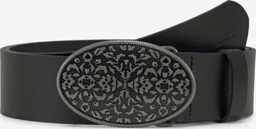 TOM TAILOR Belt in Black: front