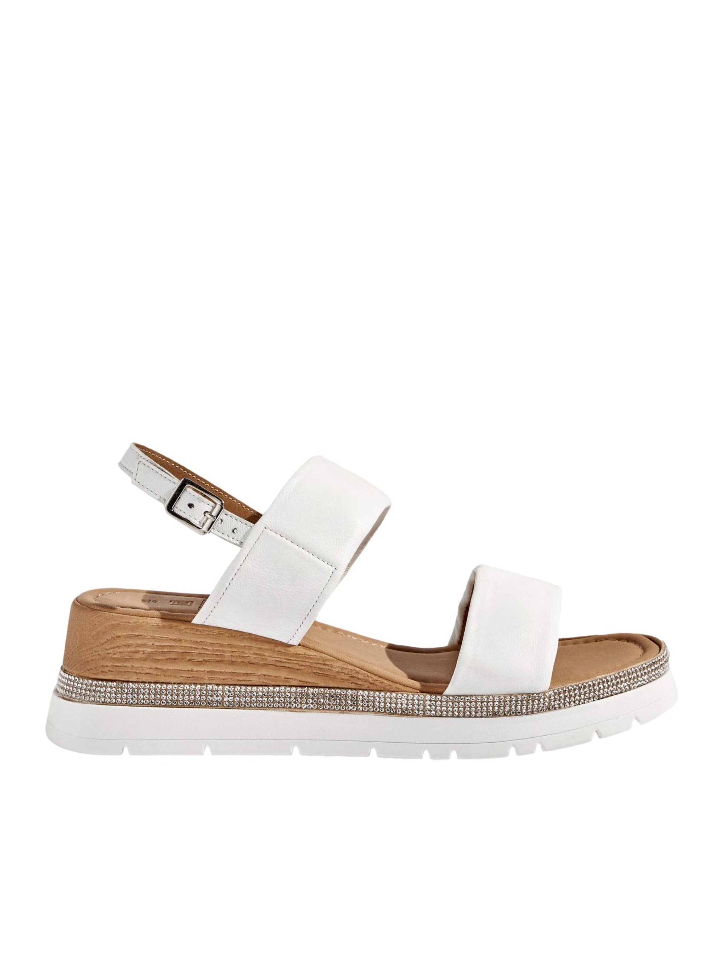 Next Riemensandale in Weiß