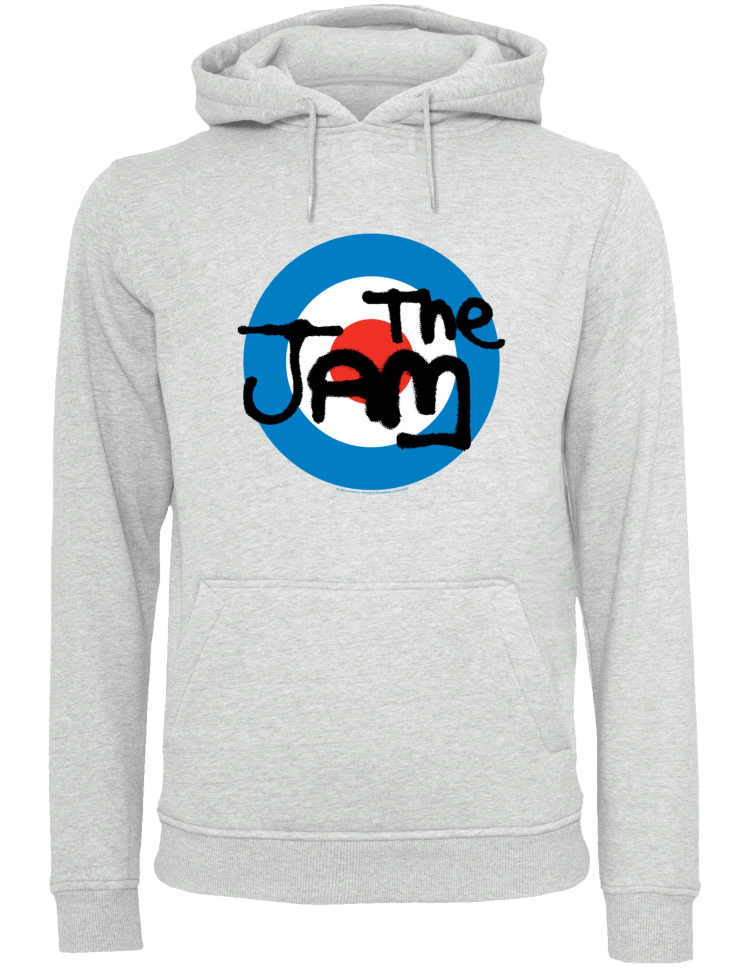 Sweat-shirt 'The Jam Band Classic Logo' F4NT4STIC en gris : devant