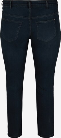 Zizzi Slimfit Jeans 'Emily' in Blauw