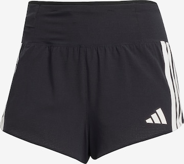 Pantaloni sportivi 'Adizero' di ADIDAS PERFORMANCE in nero: frontale