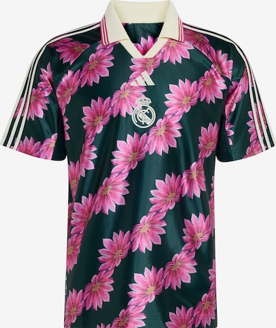 ADIDAS PERFORMANCE Performance shirt 'REAL FARM' in XXS-XS in Dark green / Dusky pink / Light pink / Natural white, Item view