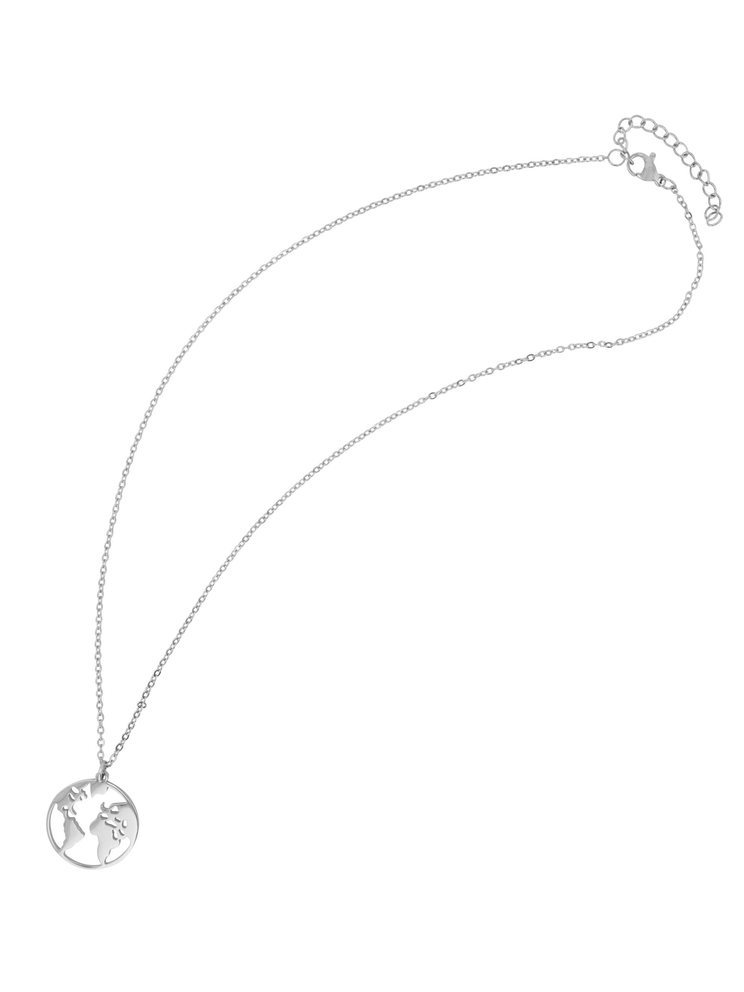 Akzent Necklace 'Dara, langlebig' in Silver: front