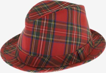 HALLHUBER Hat & Cap in 58 in Red: front